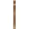 Ekena Millwork 5 1/2-in W x 48-in D x 48-in H Funston Slat Rough Cedar Woodgrain TimberThane Outlooker, Primed Tan OUTUR055X48X48FST24RCPR - alternate 3